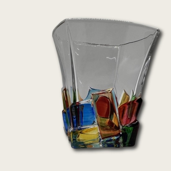 Colored Ice Glass Colored Ice Glass