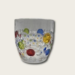 Colored Bubble Glass