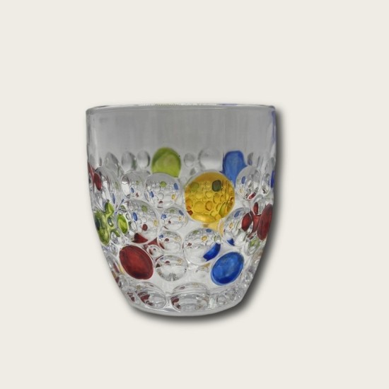 Colored Bubble Glass