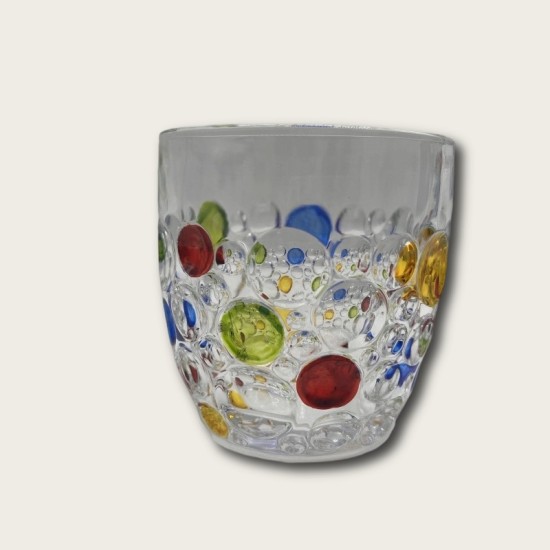 Colored Bubble Glass
