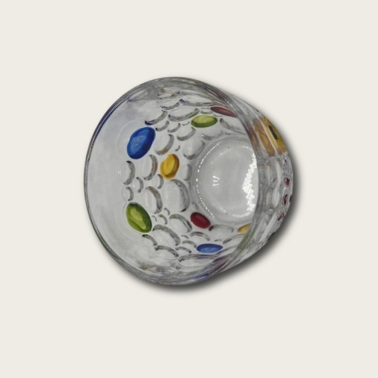 Colored Bubble Glass