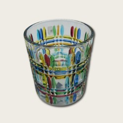 Color Vertical Stripes Glass