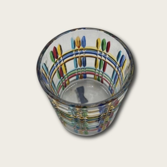 Color Vertical Stripes Glass Color Vertical Stripes Glass