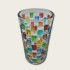Colorful Woven Glass Goblet