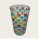 Colorful Woven Glass Goblet