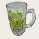 Painted Grape Glass Goblet Painted Grape Glass Goblet