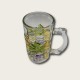 Painted Grape Glass Goblet Painted Grape Glass Goblet