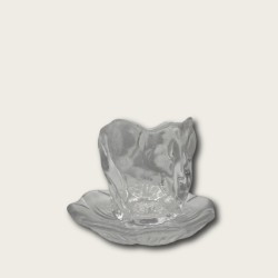 Transparent Lotus Leaf Coaster Ice Tea Cup