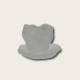 Frosted Lotus Leaf Coaster Ice Tea Cup