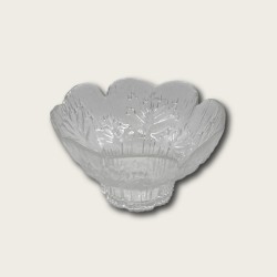 Transparent Flower Leaf Bowl