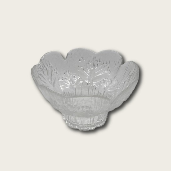 Transparent Flower Leaf Bowl