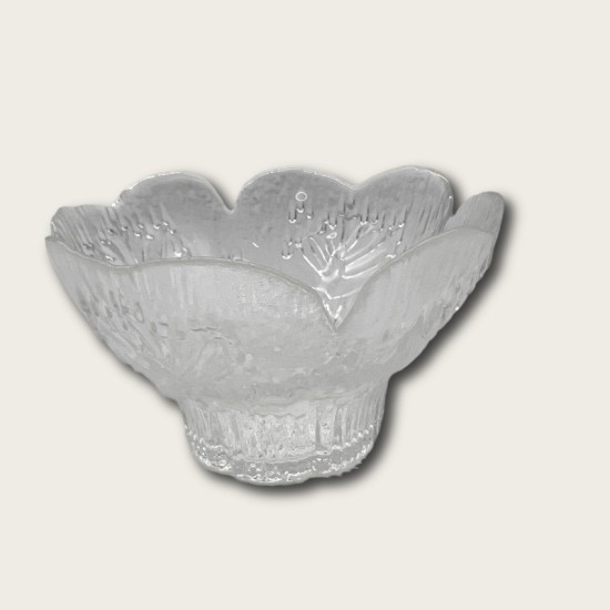 Transparent Flower Leaf Bowl