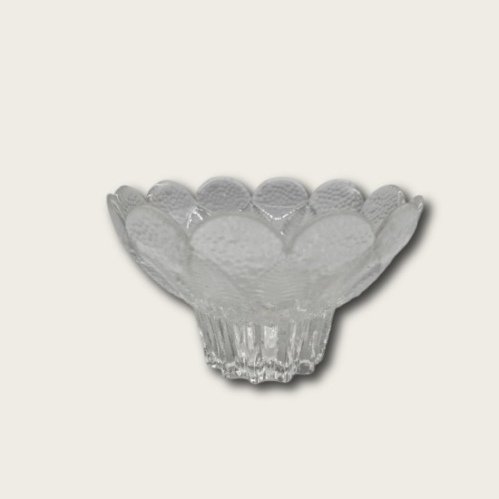 Transparent Flower Leaf Bowl