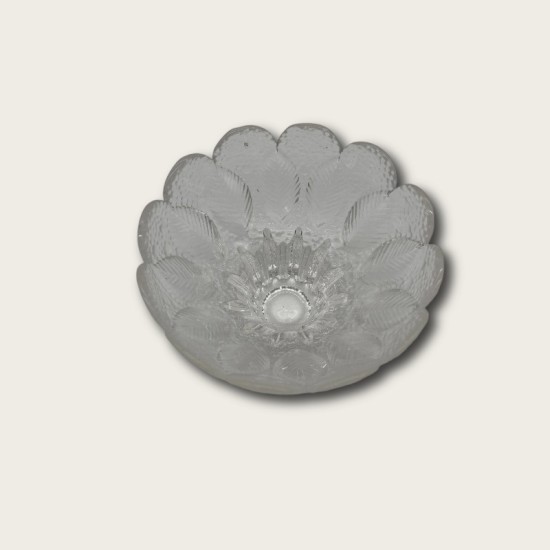 Transparent Flower Leaf Bowl