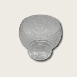 Clear Glass Ice Cream Cup