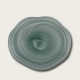 Transparent Green Irregular Fruit Plate