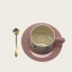 Vintage Oil Painting Coffee Cup And Saucer Ceramic Pink Butterfly Cup Gift Box Vintage Oil Painting Coffee Cup And Saucer Ceramic Pink Butterfly Cup Gift Box