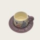 Vintage Oil Painting Coffee Cup And Saucer Ceramic Purple Butterfly Cup Gift Box Vintage Oil Painting Coffee Cup And Saucer Ceramic Purple Butterfly Cup Gift Box