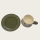 Vintage Oil Painting Coffee Cup And Saucer Ceramic Green Butterfly Cup Gift Box Vintage Oil Painting Coffee Cup And Saucer Ceramic Green Butterfly Cup Gift Box
