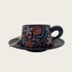 Black Ceramic Coffee Cup And Saucer Set Black Ceramic Coffee Cup And Saucer Set