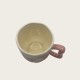 Pink Ceramic Coffee Tall Cup With Flowers Pink Ceramic Coffee Tall Cup With Flowers